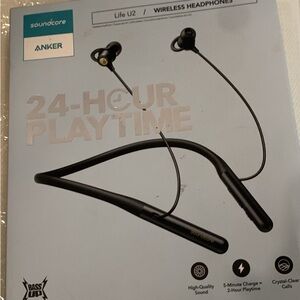 Anker Soundcore Life U2 Neckband Earbuds - Black